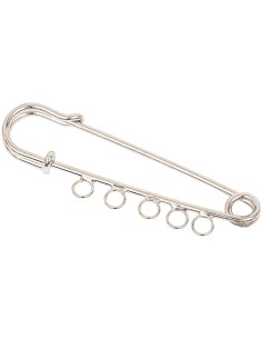 EPINGLE A KILT AVEC ANNEAUX ARGENT