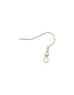 CROCHET D'OREILLE METAL ARGENTÉ