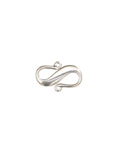 Fermoir en S 16x10mm argent 925