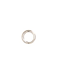 BAGUE FENDUE 5MM ARGENT 925 2 PIÈCES