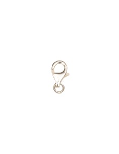 MOUSQUETON AVEC ANNEAU 13MM ARGENT 925
