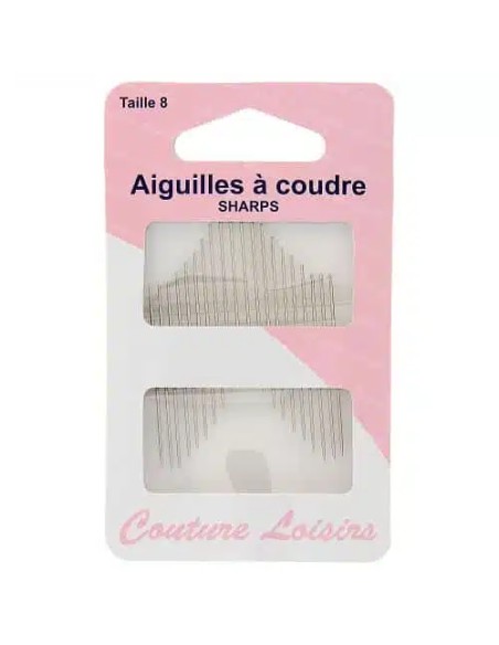 Aiguilles à coudre assorties n° 5 à 10