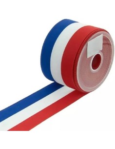 RUBAN TRICOLORE 50MM
