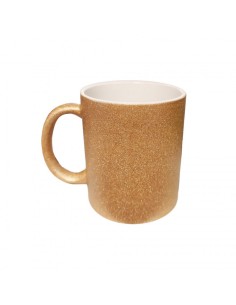 TASSE À PAILLETTES DORÉES SUBLIMABLE - 325ml 2