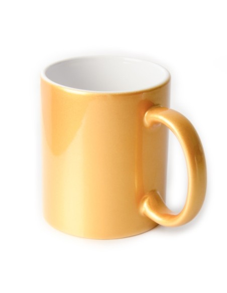 TASSE MUG IRISÉE DORÉES SUBLIMABLE - 325ml