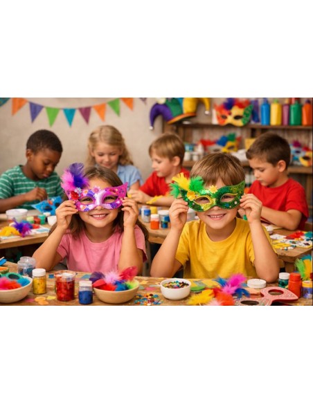 Atelier Enfant du 09/02/26 : fabrique ton masque