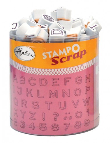 Stampo scrap mini alphabet