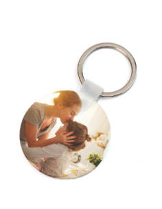 Porte-clés rond sublimable double face 2