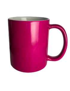 Tasse mug magique fuchsia sublimable AAA 325 ml
