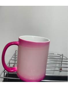 Tasse mug magique fuchsia sublimable AAA 325 ml 2
