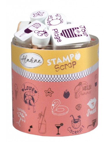 Stampo scrap love summer
