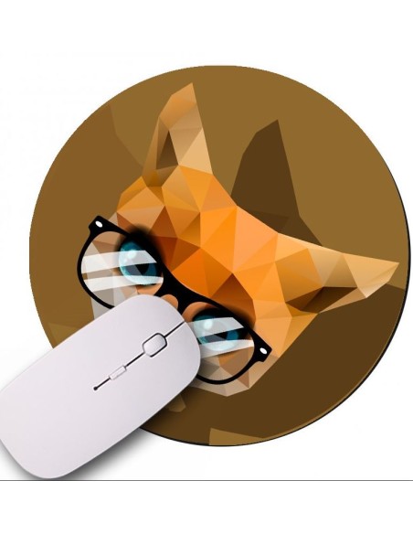 Tapis  souris rond sublimable-Ø 20 cm
