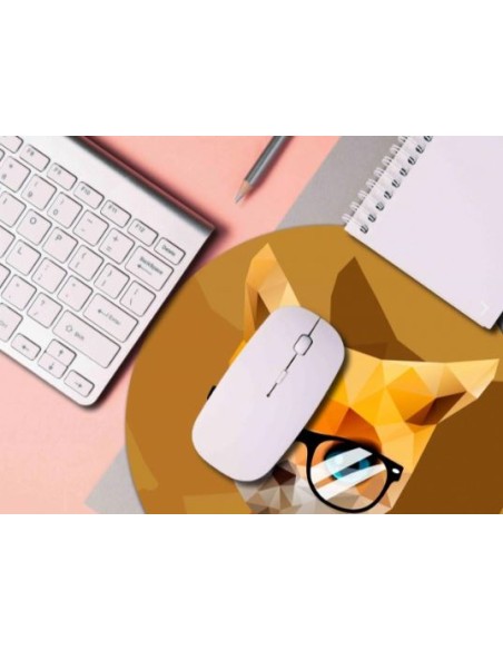 Tapis  souris rond sublimable-Ø 20 cm