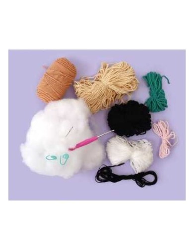 Kit Minigurumi Nori le singe - crochet 100mm