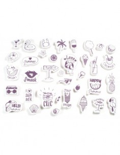 Stampo scrap love summer 2