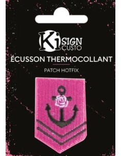 Ecusson Thermocollant - Blason Marine