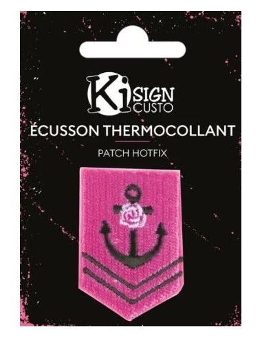 Ecusson Thermocollant - Blason Marine