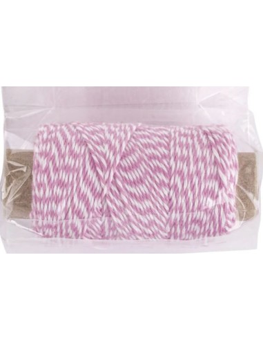 FICELLE FANTAISIE ROSE 10m