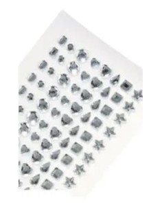 LOT DE 96 STICKERS STRASS DIAMANTS 2