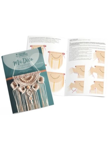 KIT MACRAME COQUILLAGE 22X55cm