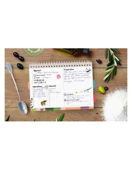 CARNET : Mes recettes cosmétiques & entretiens 200X150 mm