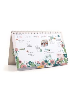 DESK PLANNER +300 PIECES : 52 SEMAINES POUR S'AIMER 2