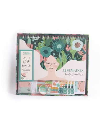 DESK PLANNER +300 PIECES : 52 SEMAINES POUR S'AIMER