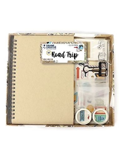 KIT SCRAP CARNET DE VOYAGE ROAD TRIP