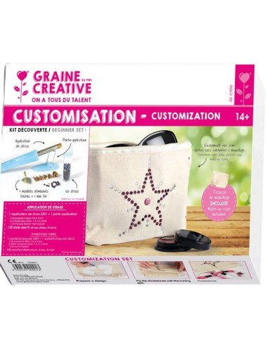 KIT CUSTOMISATION TEXTILE APPLICATEUR DE STRASS