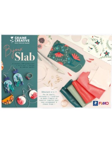 COFFRET DIY BIJOUX SLAB EN PATE POLYMERE