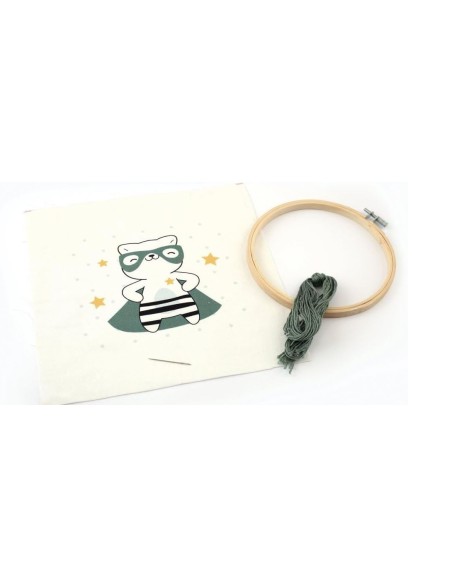 KIT BRODERIE : CHAT MASQUE