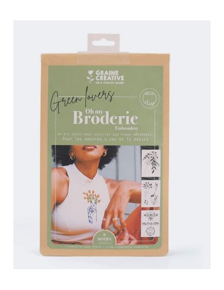 KIT BRODERIE DIY GREE LOVERS