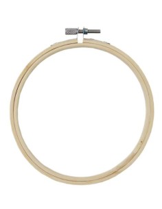 TAMBOUR A BRODER BOIS 10cm