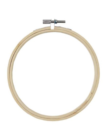 TAMBOUR A BRODER BOIS 10cm