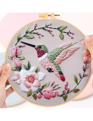 TAMBOUR A BRODER BOIS 18 cm