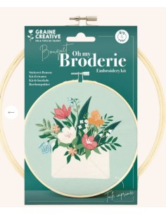 KIT  BRODERIE Bouquet Oh my broderie