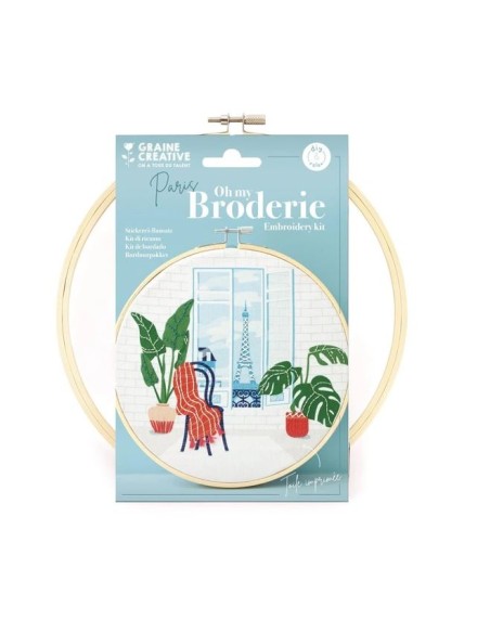 KIT BRODERIE PARIS oh my broderie