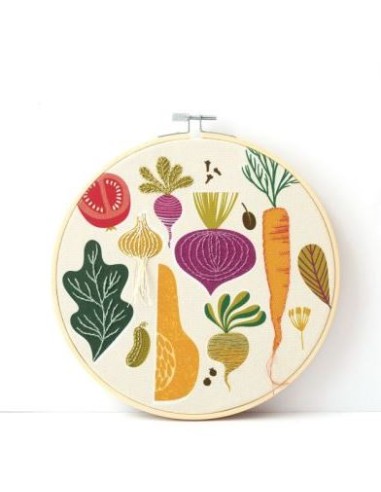 KIT BRODERIE POTAGER Oh my broderie