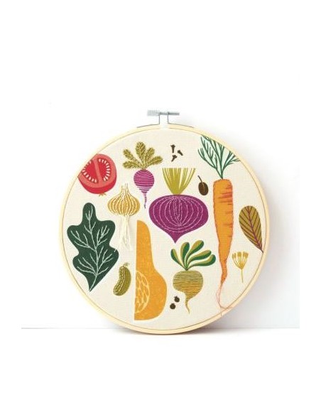 KIT BRODERIE POTAGER Oh my broderie