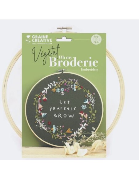 KIT BRODERIE VEGETAL oh my Broderie