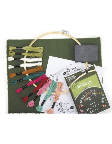 KIT BRODERIE VEGETAL oh my Broderie