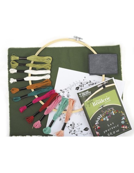 KIT BRODERIE VEGETAL oh my Broderie