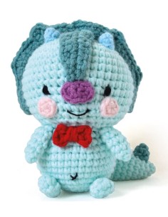 KIT CROCHET MINIGURUMI TARO LE DINO 100mm 2