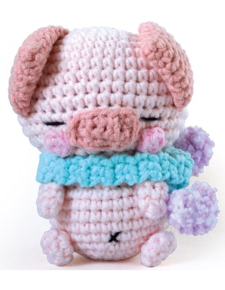 KIT CROCHET MINIGURUMI POCO LE COCHON 100mm