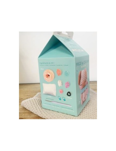 KIT CROCHET MINIGURUMI POCO LE COCHON 100mm