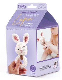KIT CROCHET HOCHET LAPIN