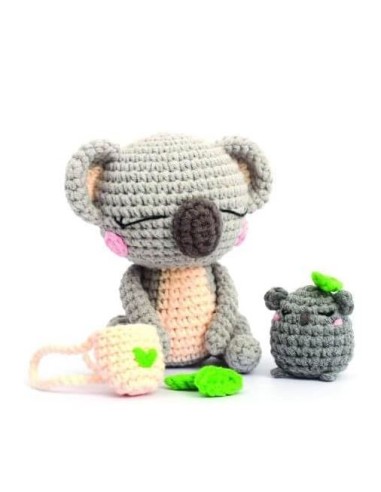 KIT CROCHET AMIGURUMI KOALA