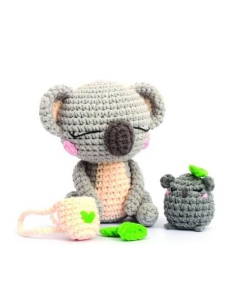 KIT CROCHET AMIGURUMI KOALA