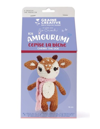 KIT CROCHET AMIGURUMI BICHE