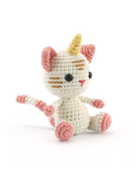KIT CROCHET CHAT CHAT MON CHAT LICORNE